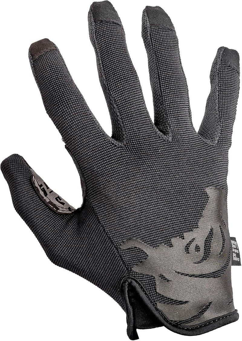 PIG Delta Utility Tactical Gloves, Touchscreen Compatible, High Dexterity, for Shooting, 1 Pair - Image 1